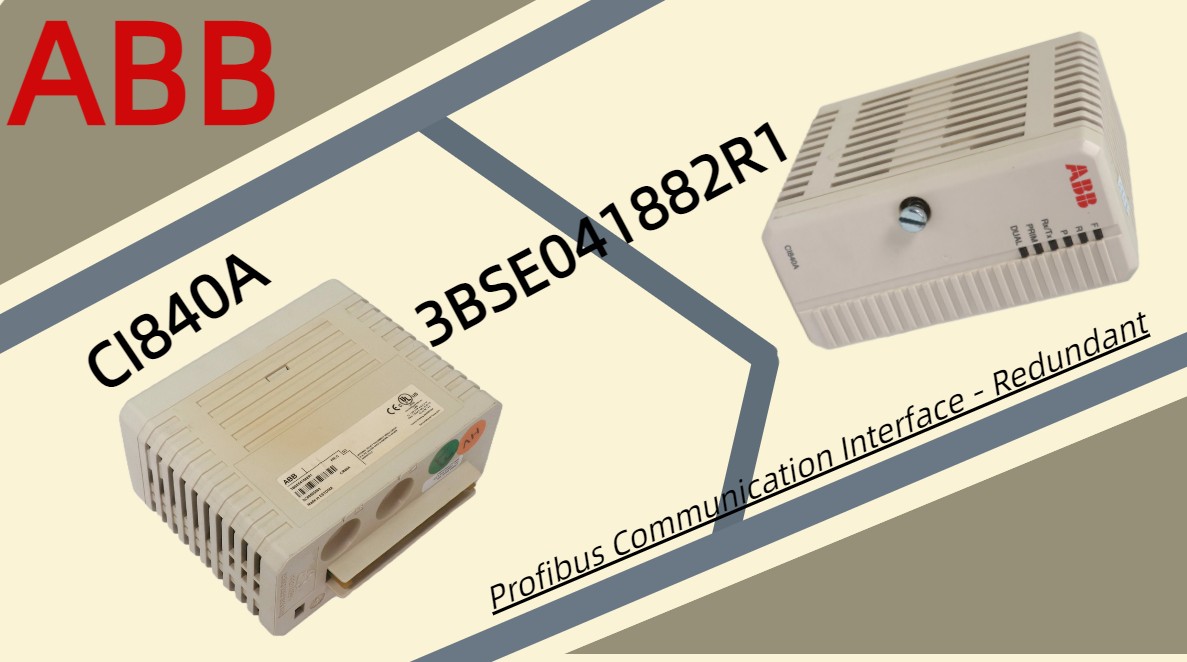 ABB CI840A 3BSE041882R1: ثورة في الاتصال الصناعي مع تقنية PROFIBUS DP-V1