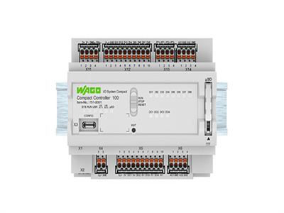 تجمع WAGO بين PLC و Remote I / O في وحدة تحكم مدمجة